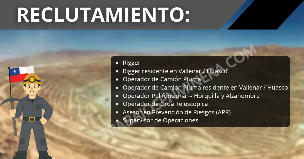 reclutamiento para faena Los Colorados