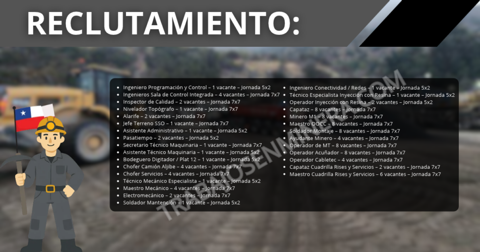 reclutmaiento Xtreme Mining