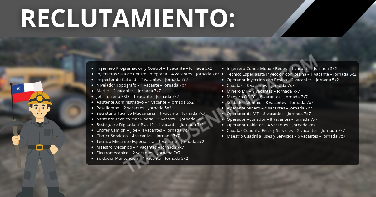 reclutmaiento Xtreme Mining